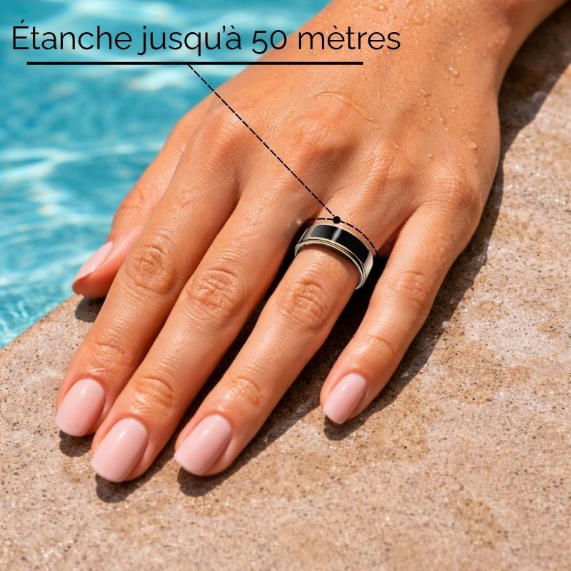 Q-ring — La bague connectée qui prend soin de vous, 24h/24